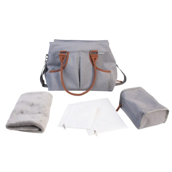 Casual Nursery Bag Grey