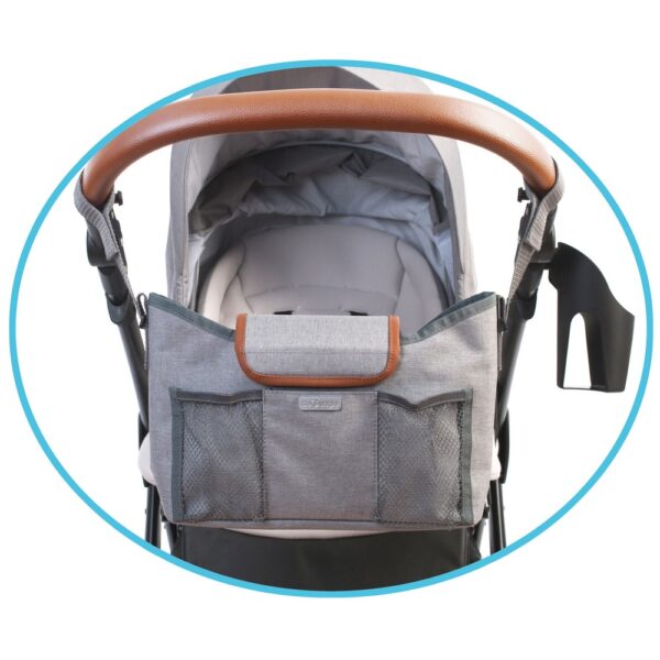 B300840 Stroller organiser grey