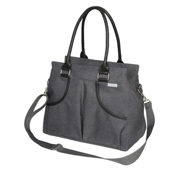 Saco Casual de Berçário B-Casual Cinzento Escuro