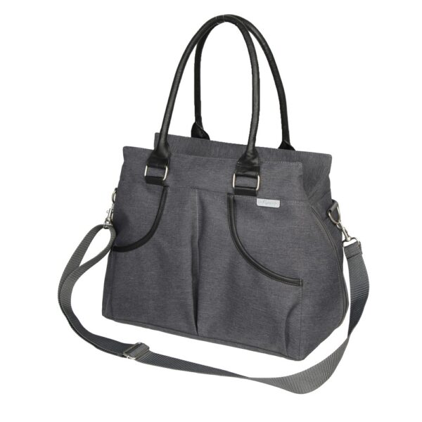 B310340 Casual Nursery Bag Dark Grey 01