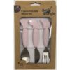 B500680 Silicone Spoon Fork Knife Pink 03