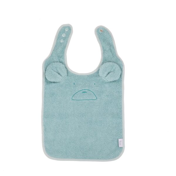 B520130 B Bib Ecological Sponge Bear Green Blue 01