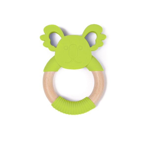 B561130 B-Wood Teether Koala (Green)