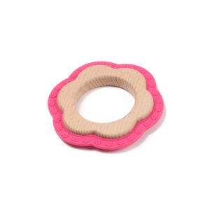 B562100 B-Wood Teether Round (Pink)_02