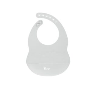 B-Silicone bib cinza