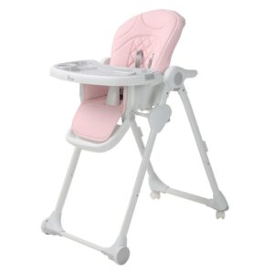 Židle B-Dinner Wheely Pink