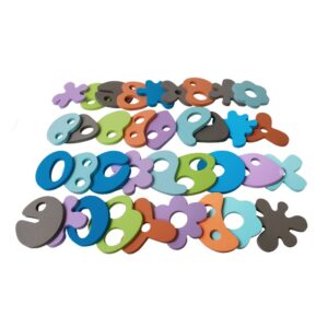 B900400 Foam Toys Shapes 36 pcs