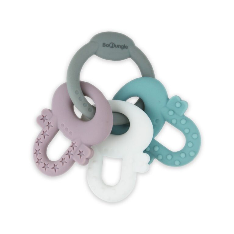 B910300 Keys Silicone White Blue Pink