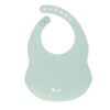 b silicone bib blue 1