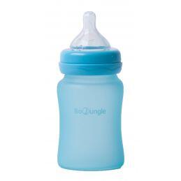 b thermo glass bottle 150 ml turquoise compress