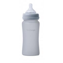 b thermo glass bottle 240 ml grey compress 5