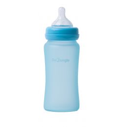 b thermo glass bottle 240 ml turquoise