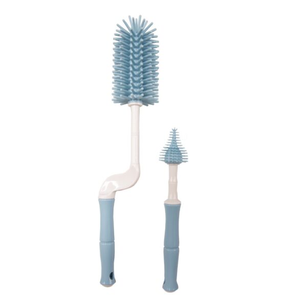 Set di spazzole per bottiglie blu