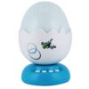 Egg Night Light projector with music turquoise