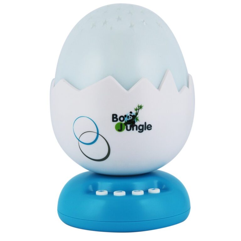 Egg Night Light projector with music turquoise