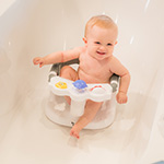 Baby in bath
