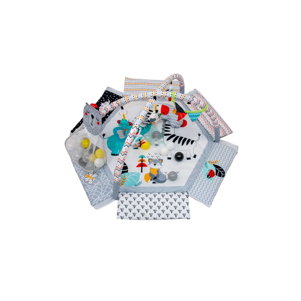 thumbnail interactive-video image 1 of Foldable 31" Ball Pit For Toddlers & Pets - Portable Play Pool With Storage Bag, Beige (Balls Sold Separately) 1 of 12