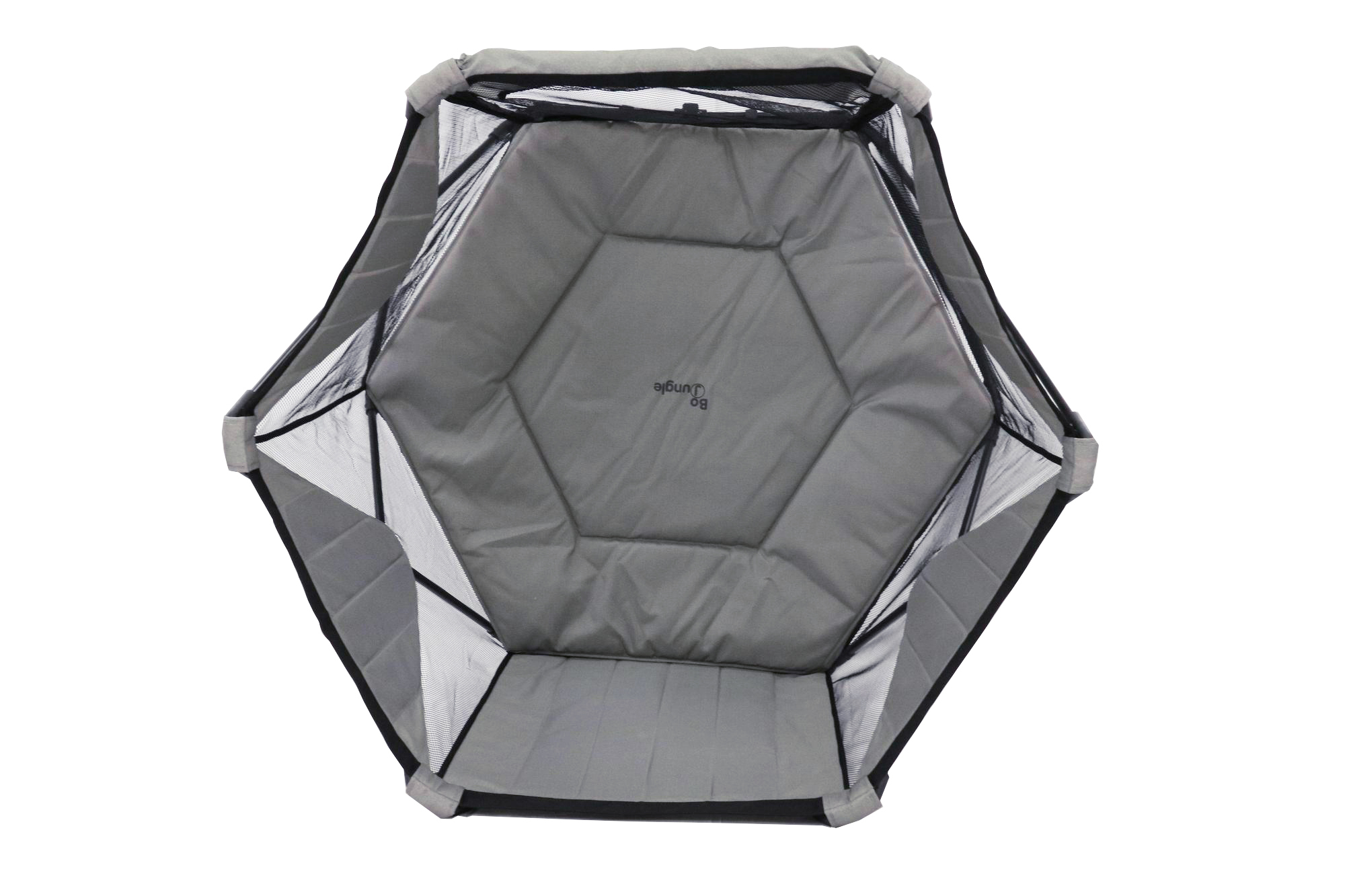 BFoldable Playard Light Grey Bo Jungle