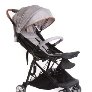 B-Genius Reversible Kinderwagen Hellgrau