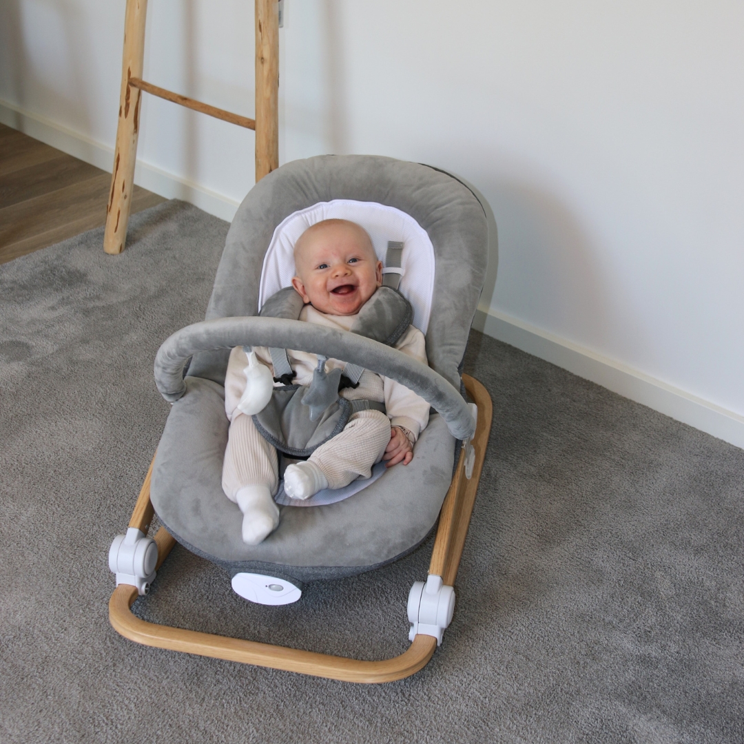 Bo Jungle Balancelle bébé B-Rocker Moby Beige