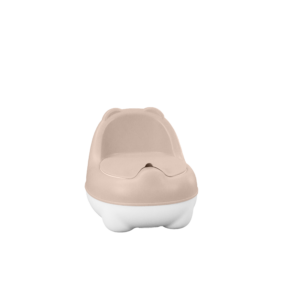 Bear Potty-FRONT CLEAR-POWDER PINK