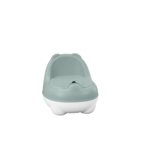Bear Potty-FRONT CLEAR-SAGE GREEN